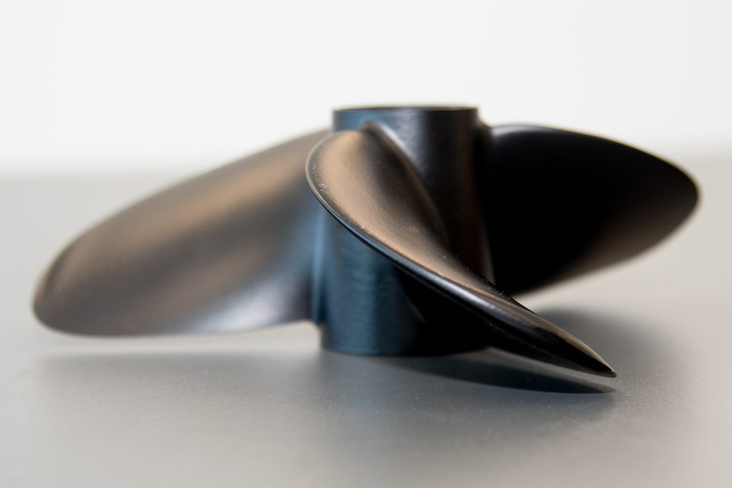 A 3D printed boat propeller